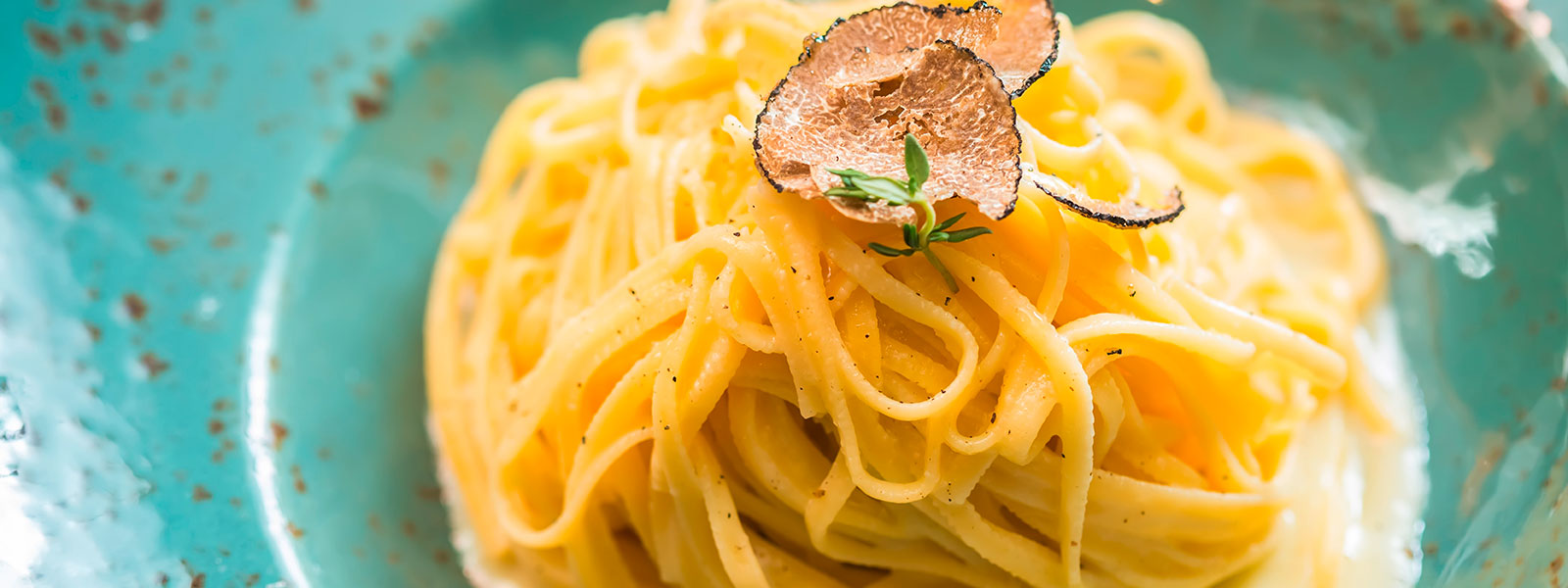 Bild von dem Gericht Tagliolini mit Trüffel Käse Sauce