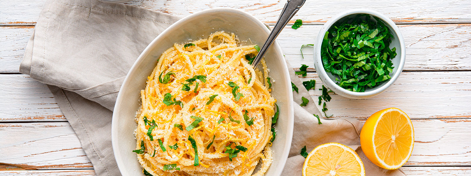 Bild von der Pasta al Limone von Casa di Pietro